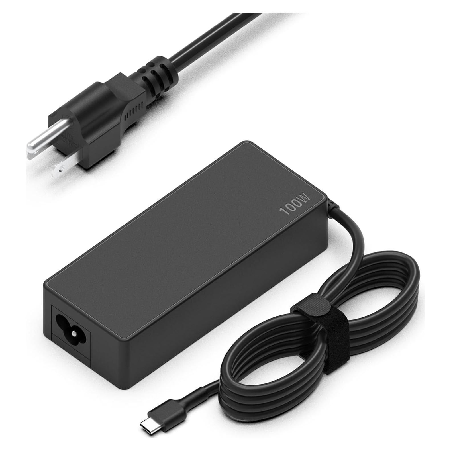 Cargador USB-C 100W Lenovo ThinkPad IdeaPad Yoga HP