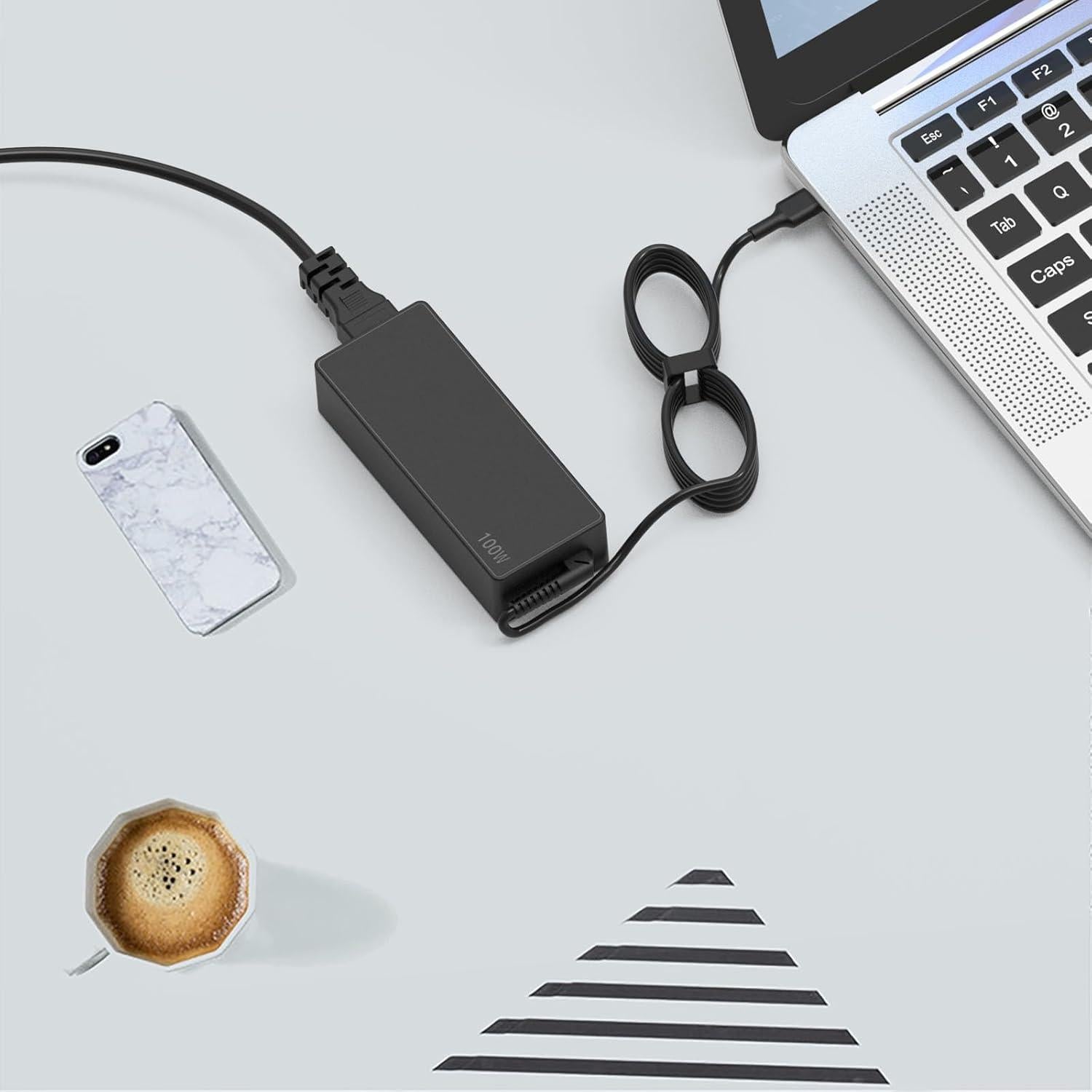 Cargador USB-C 100W Lenovo ThinkPad IdeaPad Yoga HP