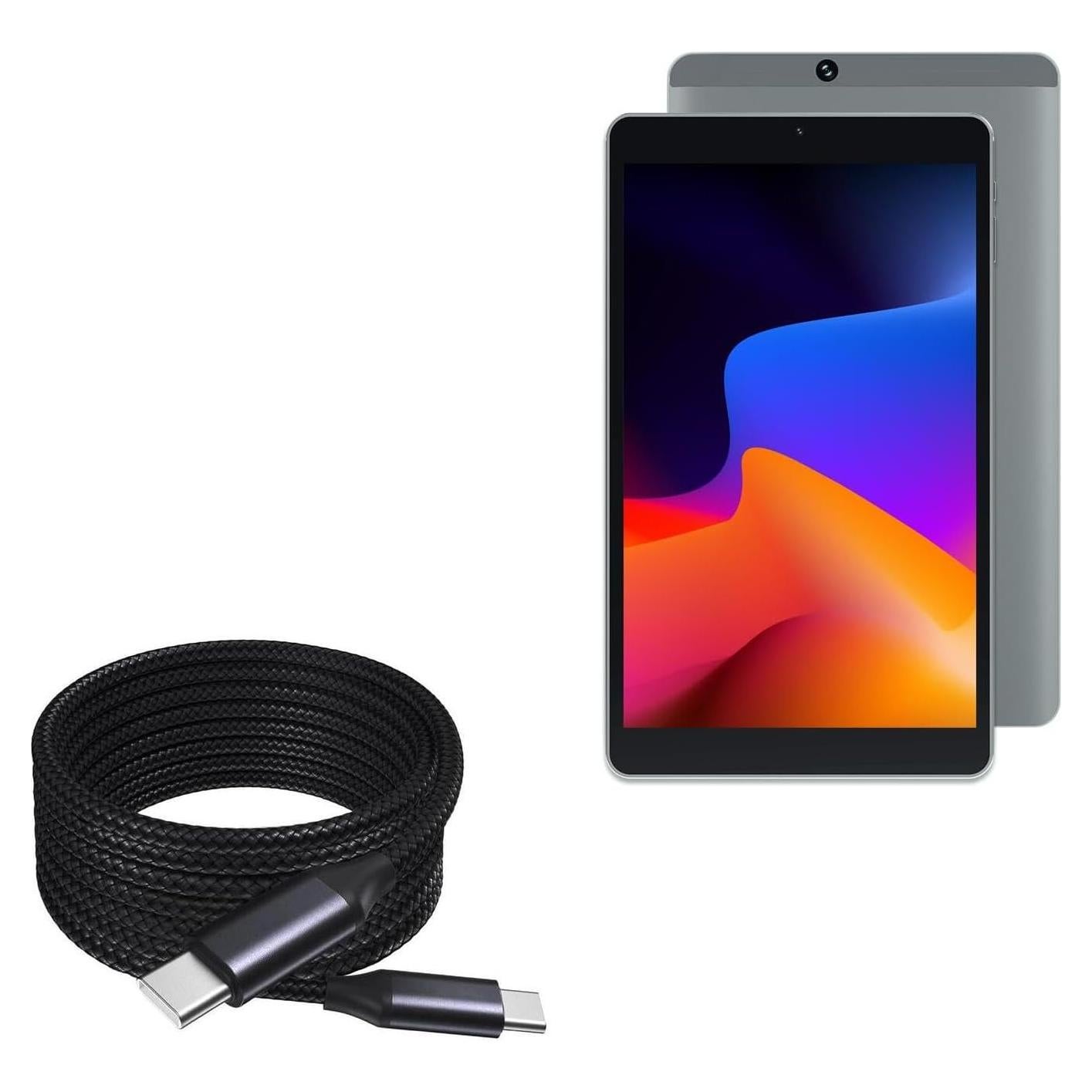 Cable USB-C BoxWave 10 pies 100W para Vastking Kingpad SA8