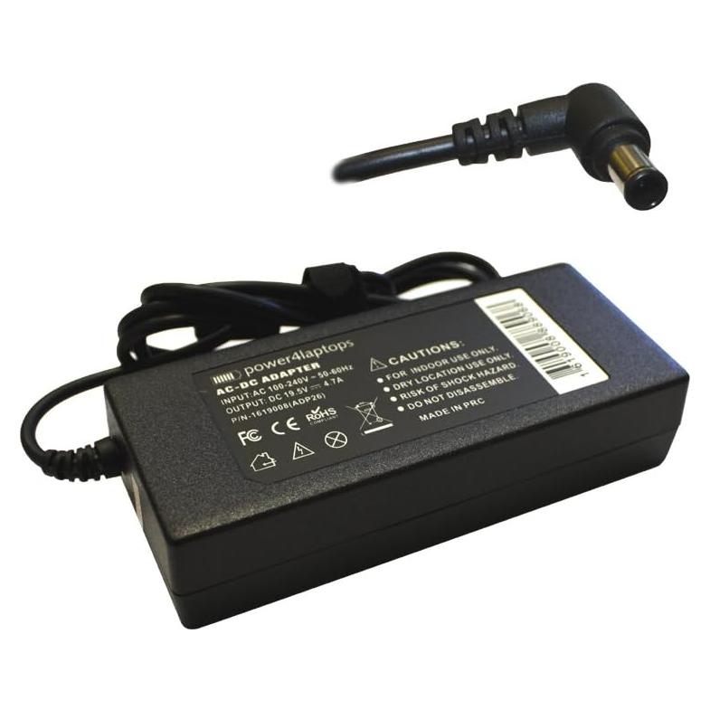 Cargador de Laptop Power4Laptops 19.5V 4.7A Compatible Sony Vaio