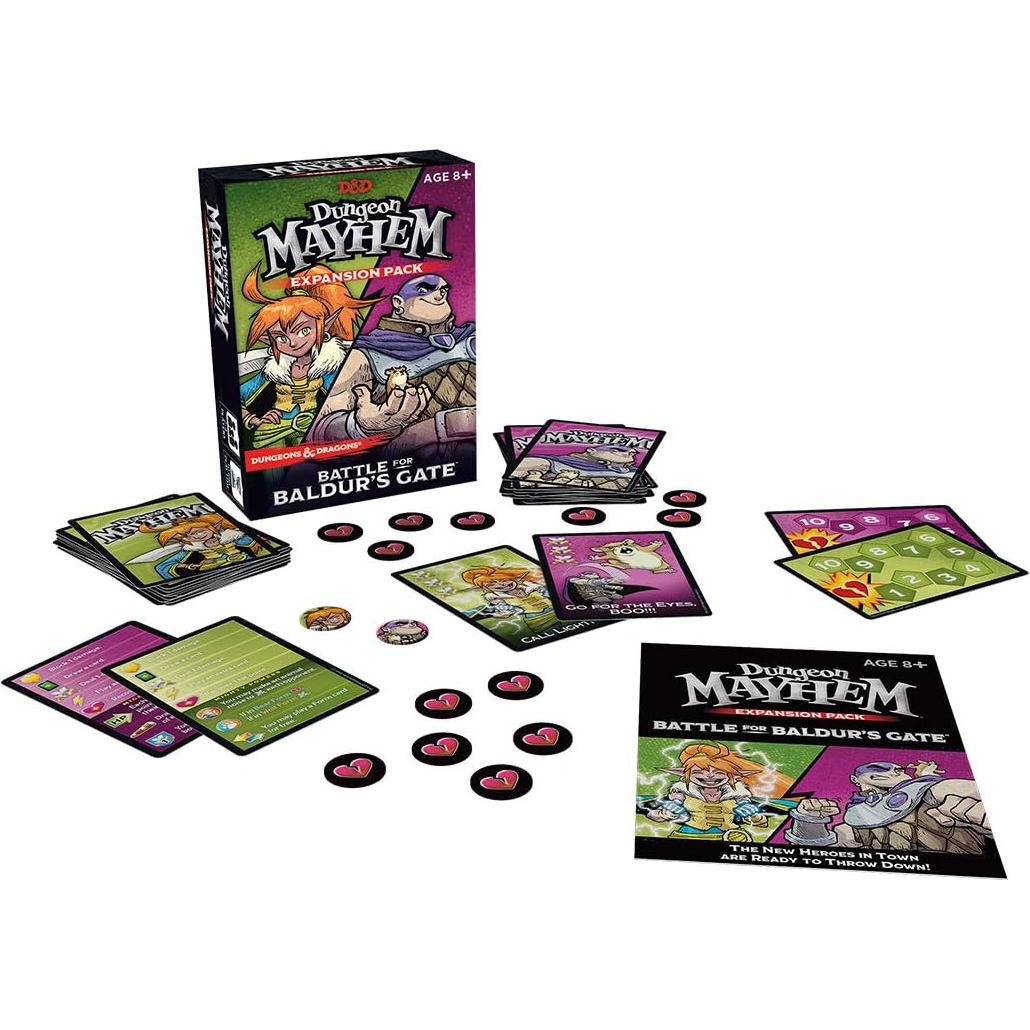 Dungeon Mayhem Expansión Baldur's Gate Wizards of the Coast