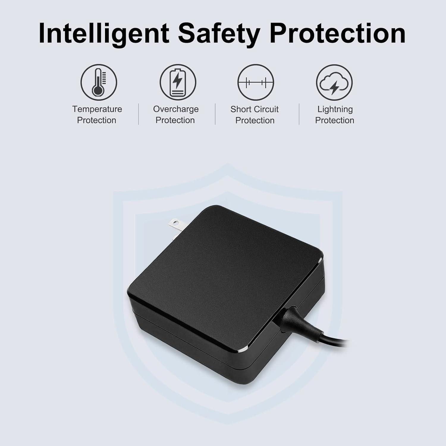 Cargador de Laptop JUYOON 19V Compatible con Gateway y Vaio