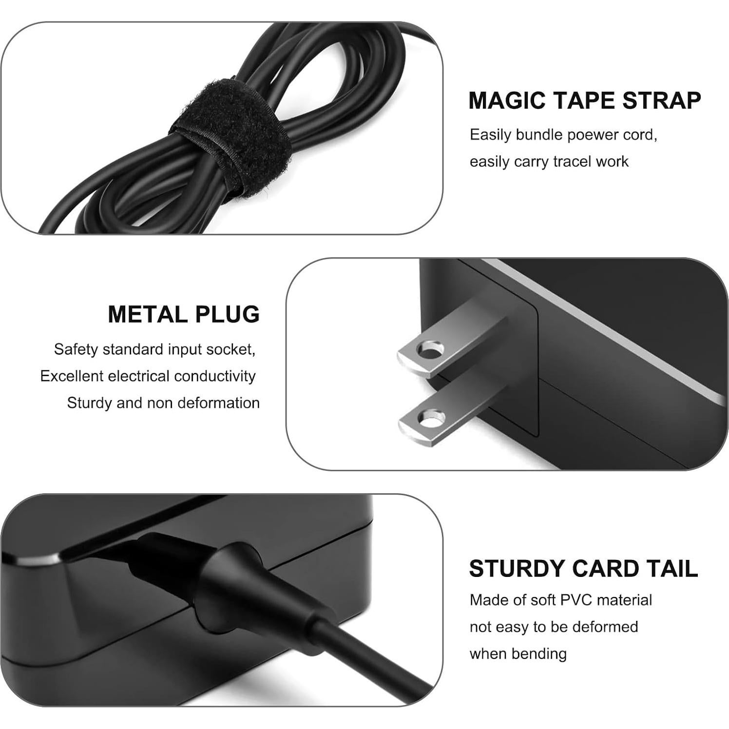 Cargador de Laptop JUYOON 19V Compatible con Gateway y Vaio