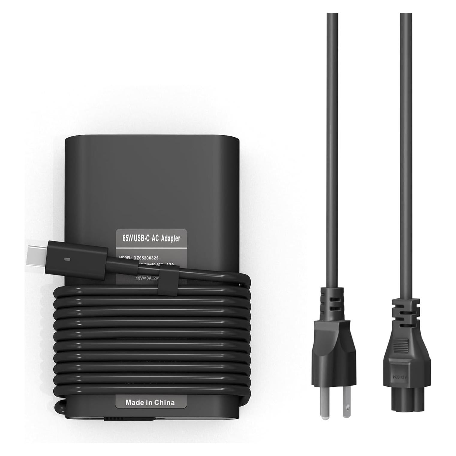 Cargador USB C 65W Dell Latitude XPS Chromebook - Compatible