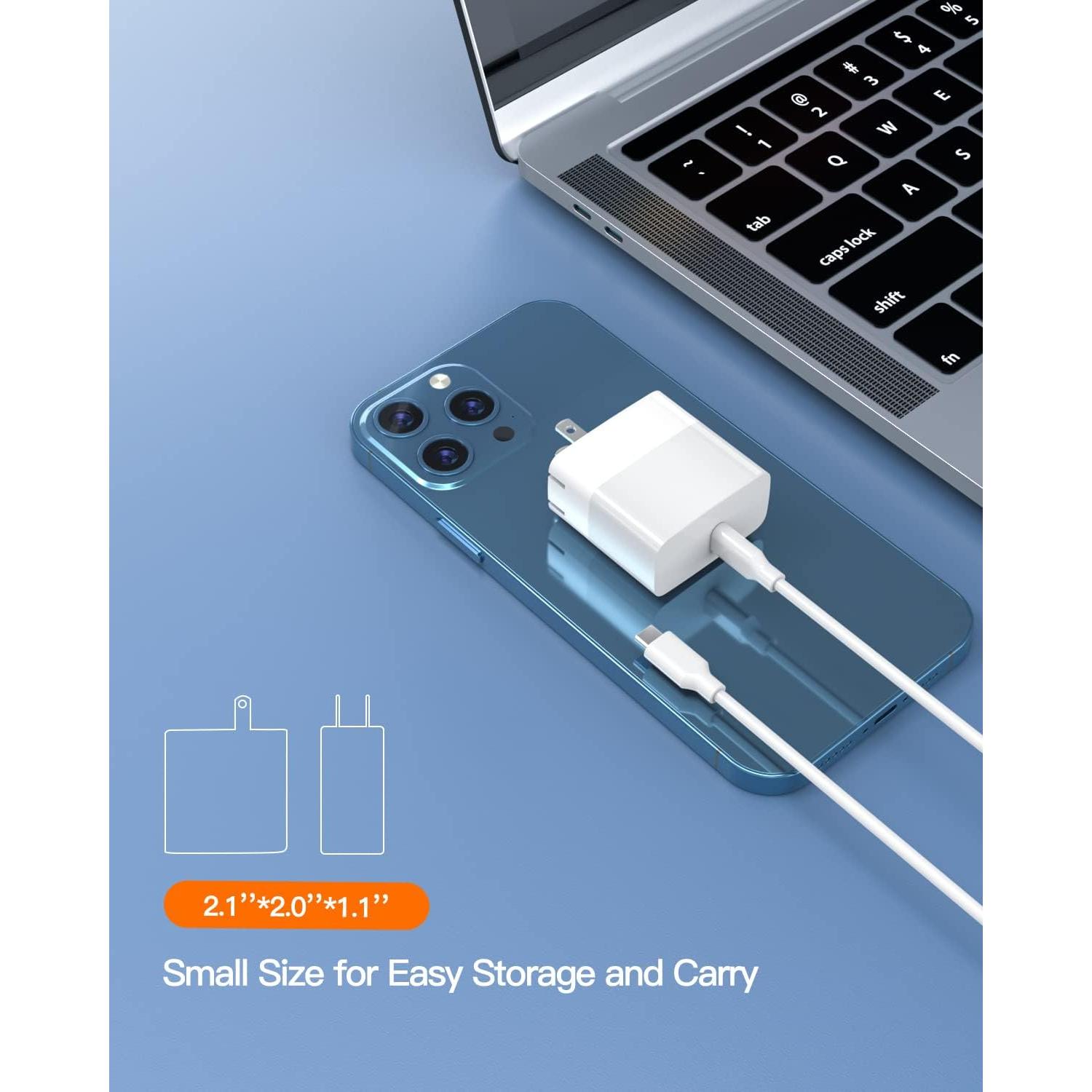 Cargador 30W Vicgee USB-C para MacBook Air y iPad Pro