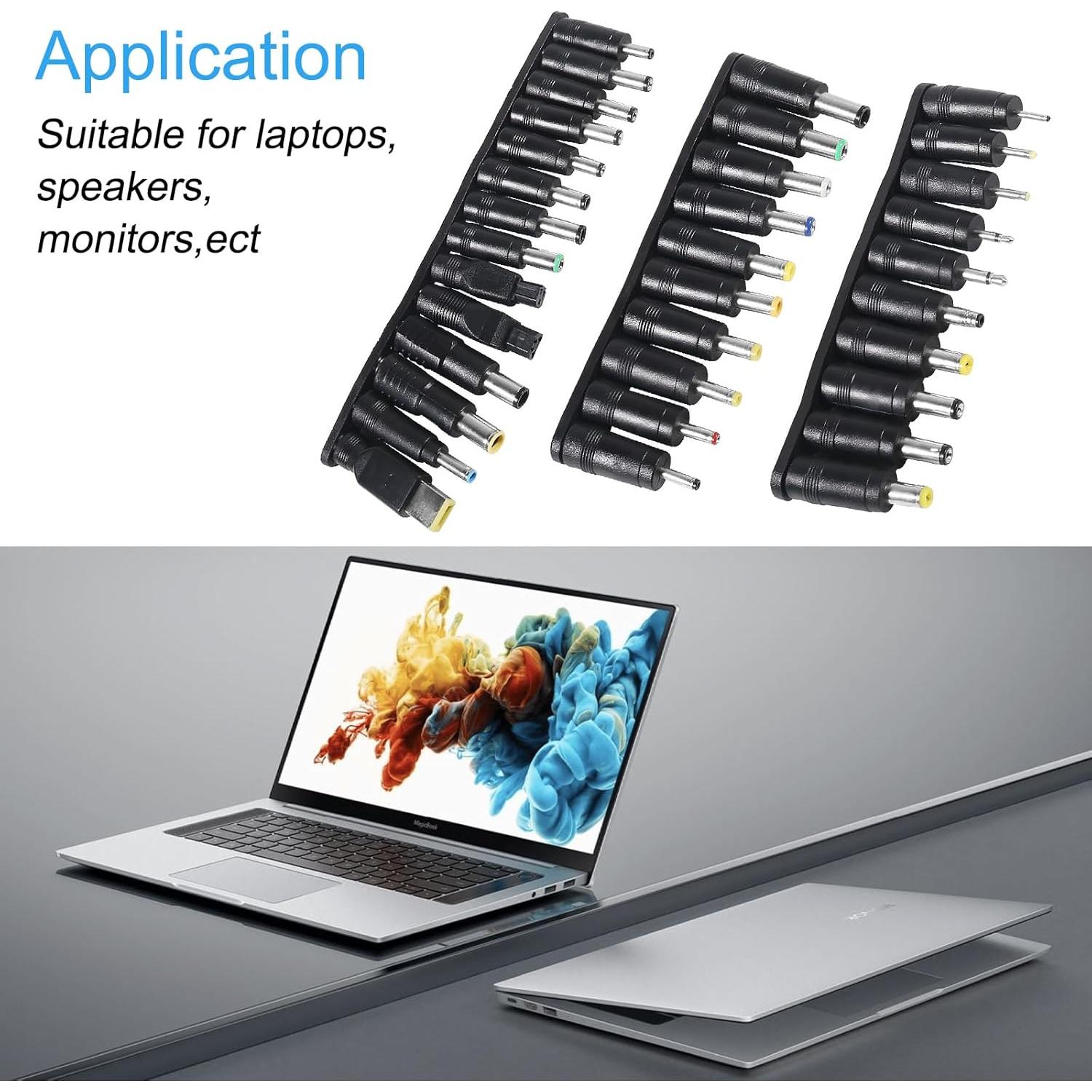 Kit de Conectores DC 34PCS Diitao 5.5mm x 2.1mm para Laptop