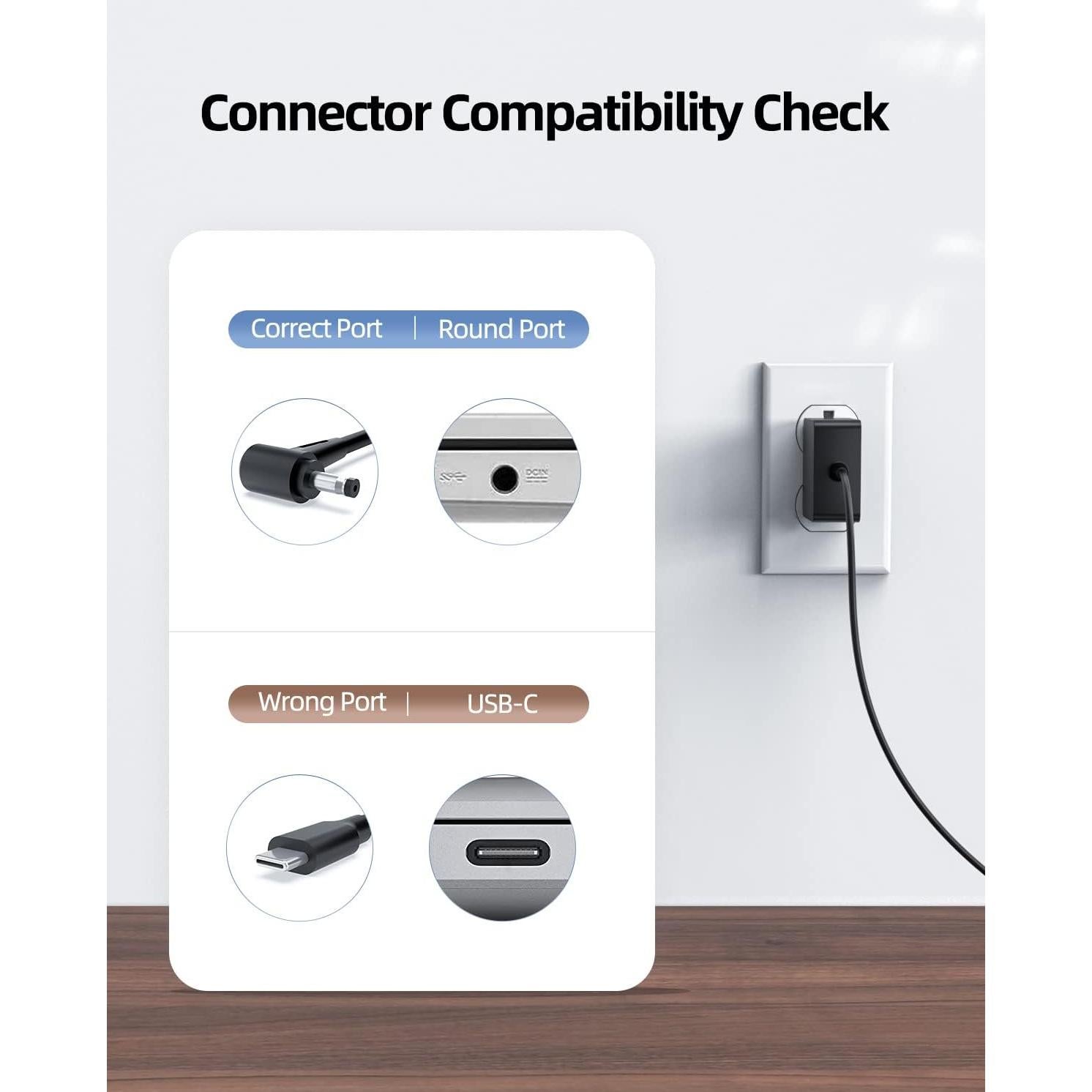 Cargador Adaptador CA 45W Dexpt para Asus Zenbook y Vivobook