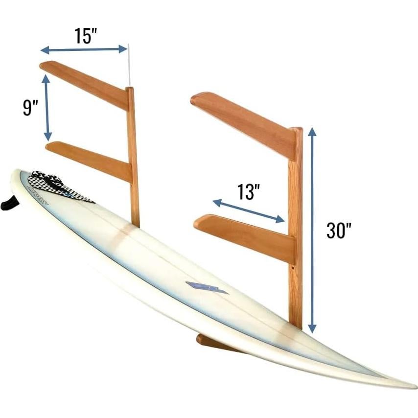 Soporte de Pared para 3 Tablas de Surf StoreYourBoard