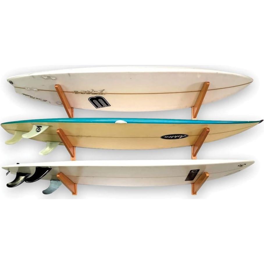 Soporte de Pared para 3 Tablas de Surf StoreYourBoard