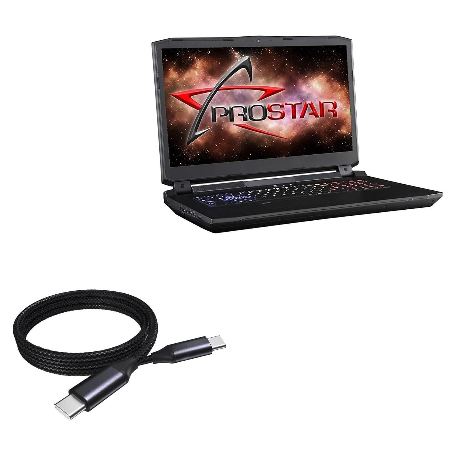 Cable USB-C BoxWave DirectSync PD 1m para Prostar Clevo