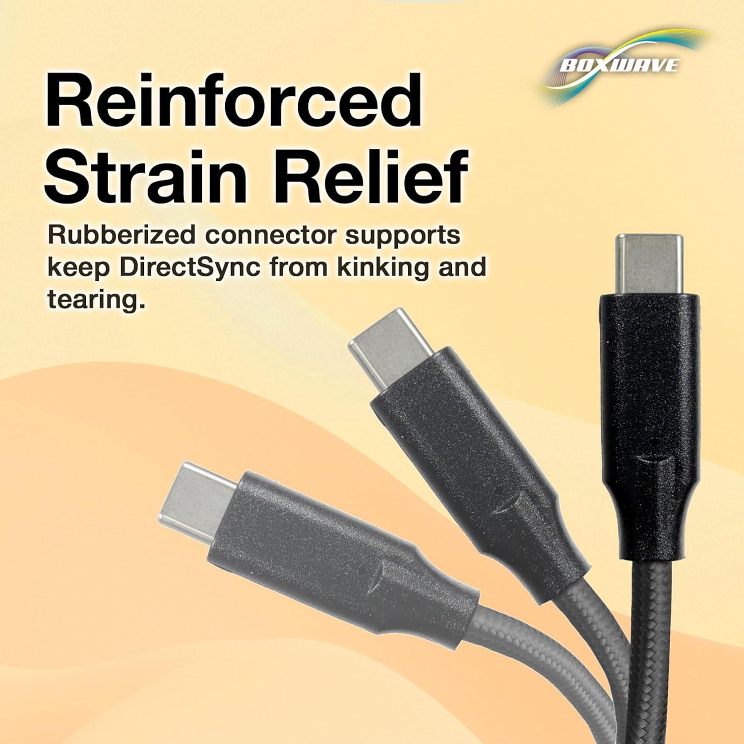 Cable USB-C BoxWave DirectSync PD 1m para Prostar Clevo