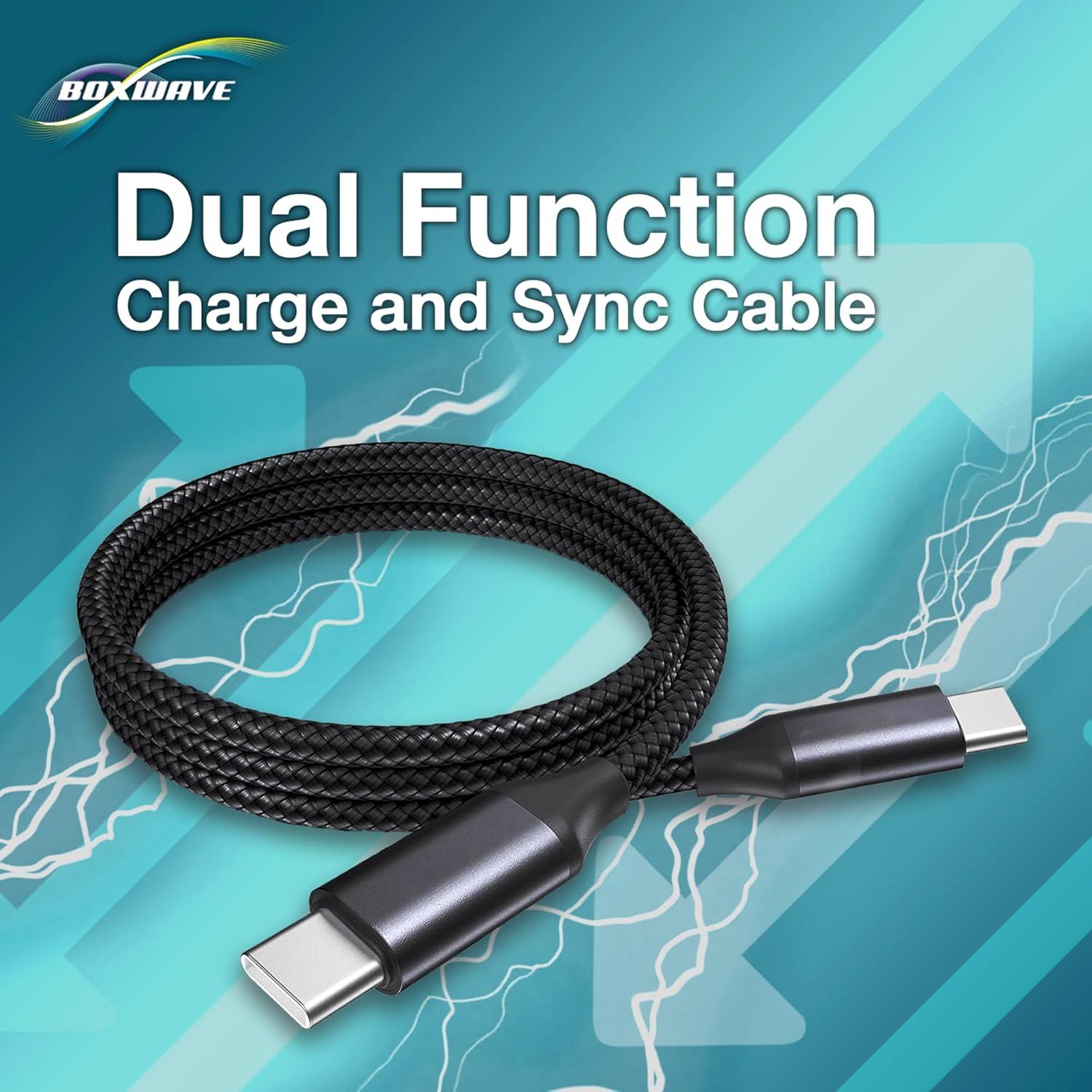 Cable USB-C BoxWave DirectSync PD 1m para Prostar Clevo