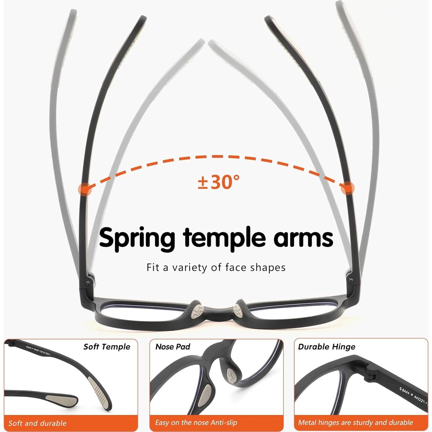 Gafas bloqueadoras de luz azul Eyebuddy para niños 5-12 años