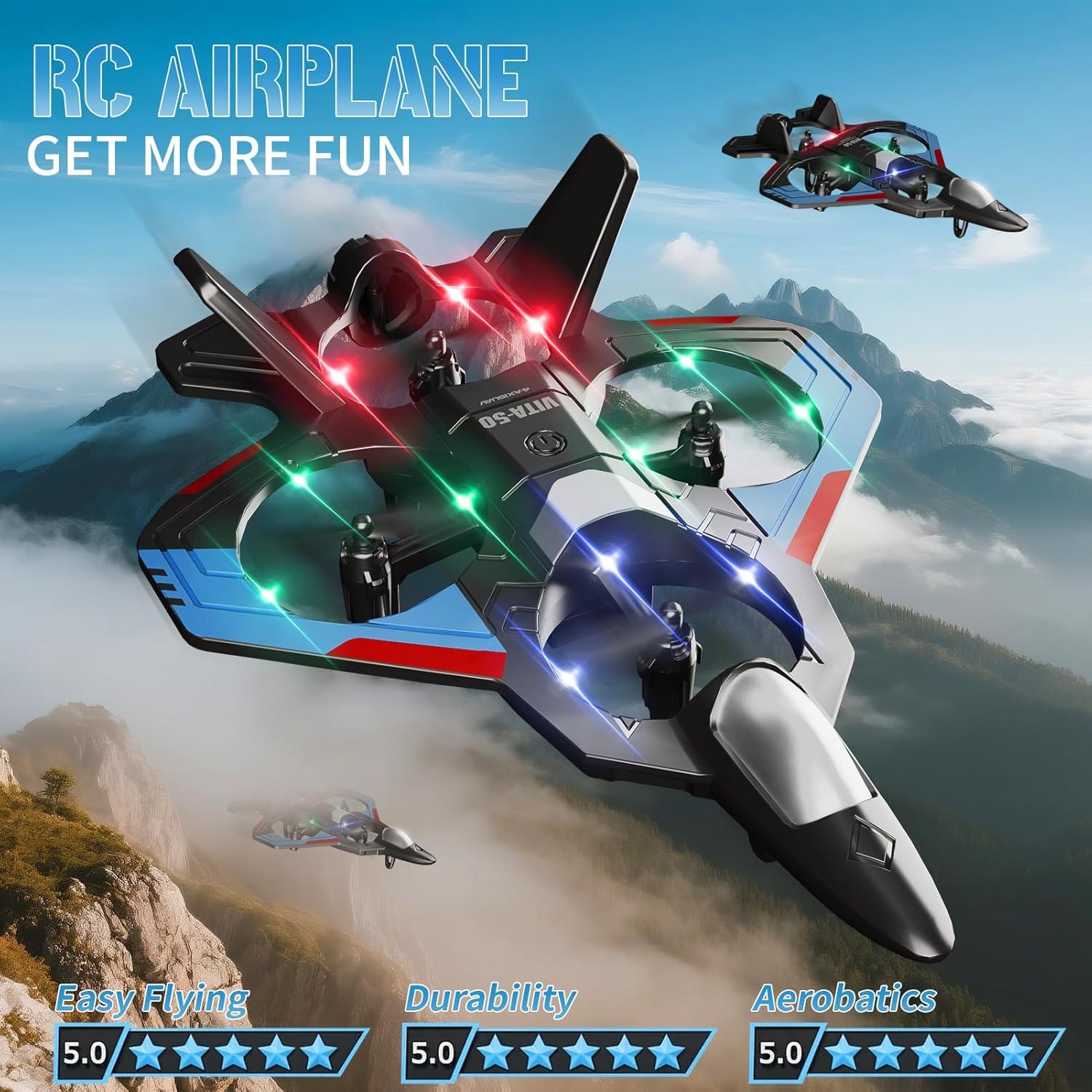 Avión RC de Espuma Tubokoro XWG-4DV50, 30 min Vuelo