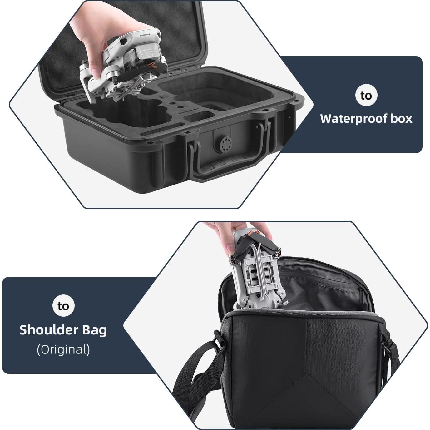 Extensiones de tren de aterrizaje HeiyRC para DJI Mini 4K/2/SE