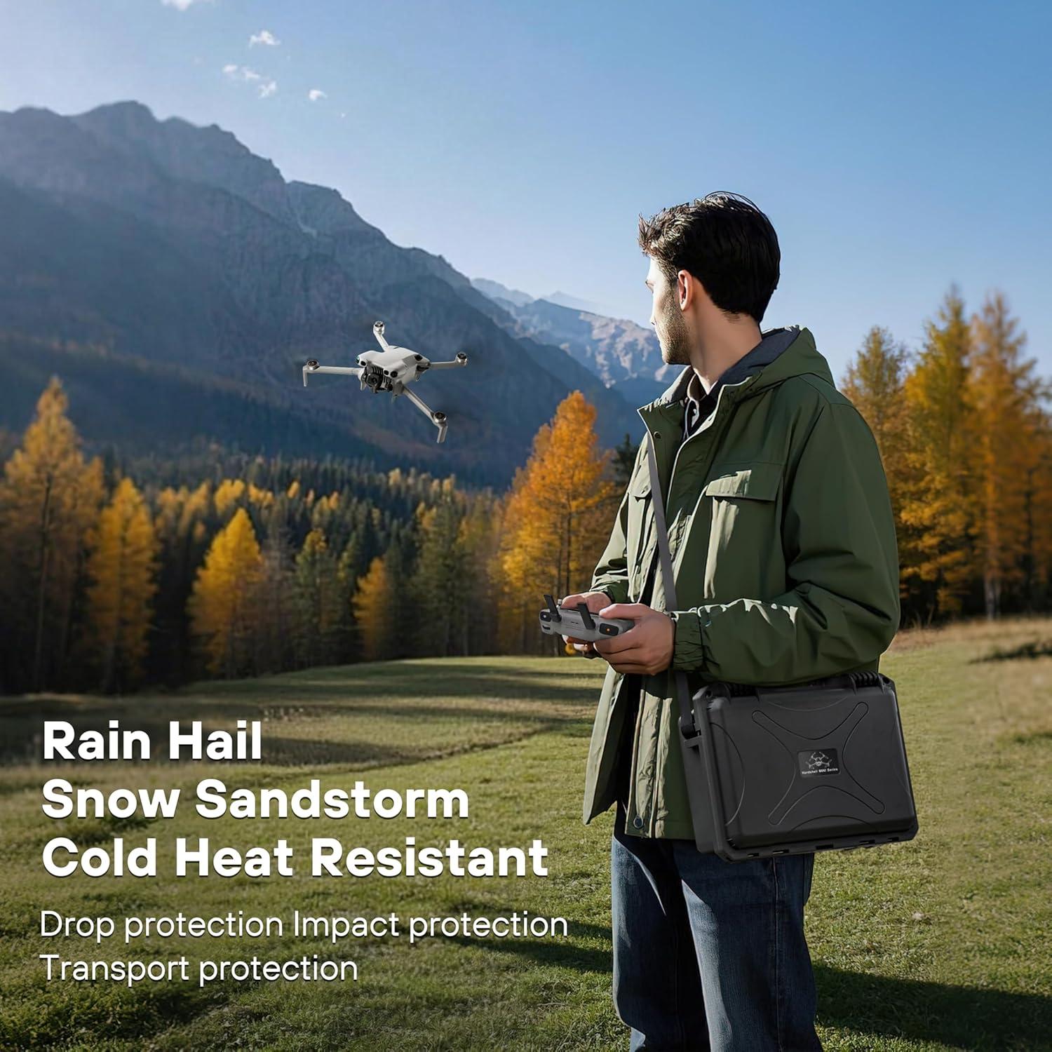 Funda Dura Impermeable STARTRC para DJI Mini 5 Pro y Accesorios