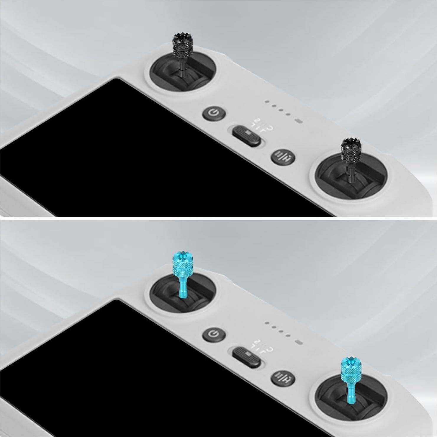 4 Palancas de Controlador de Drone DJI Mini 3 Pro - Azul Claro y Azul