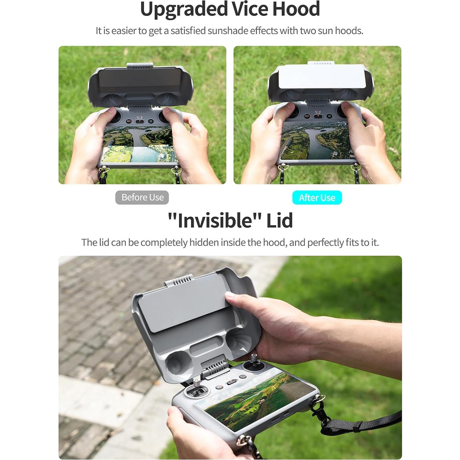 Cubierta Protectora Sinyutia para Controlador RC 2 Dji Mini 5 Pro