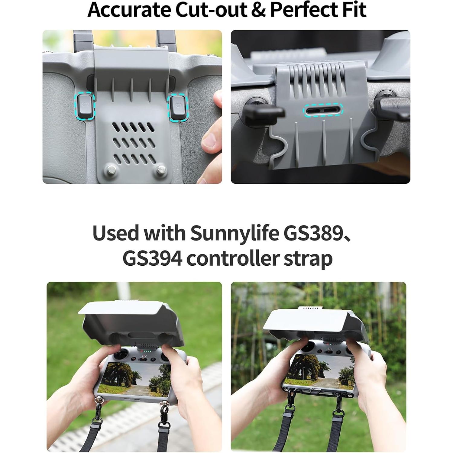 Cubierta Protectora Sinyutia para Controlador RC 2 Dji Mini 5 Pro