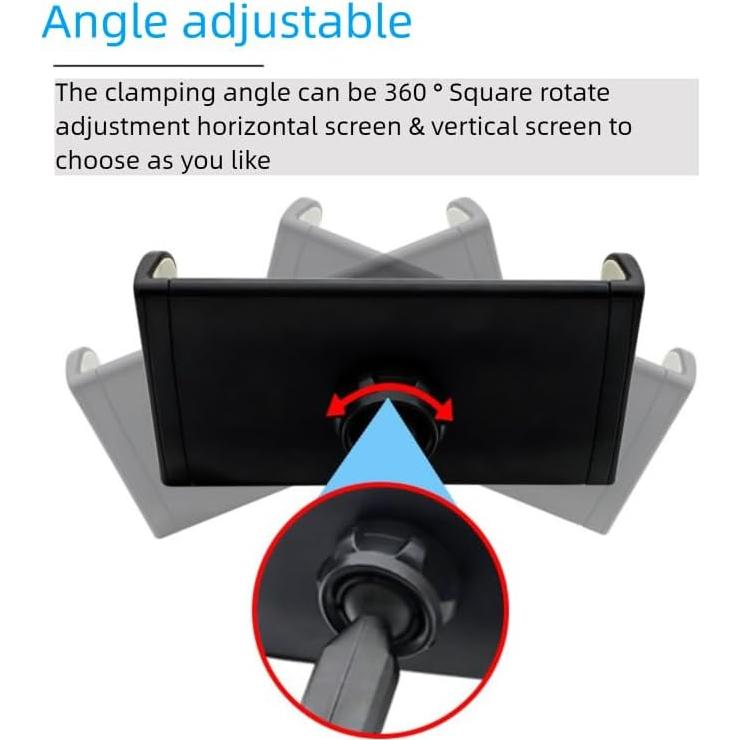 Soporte de Montaje para Tableta AMOMKET Ajustable 11.94-32.77 cm