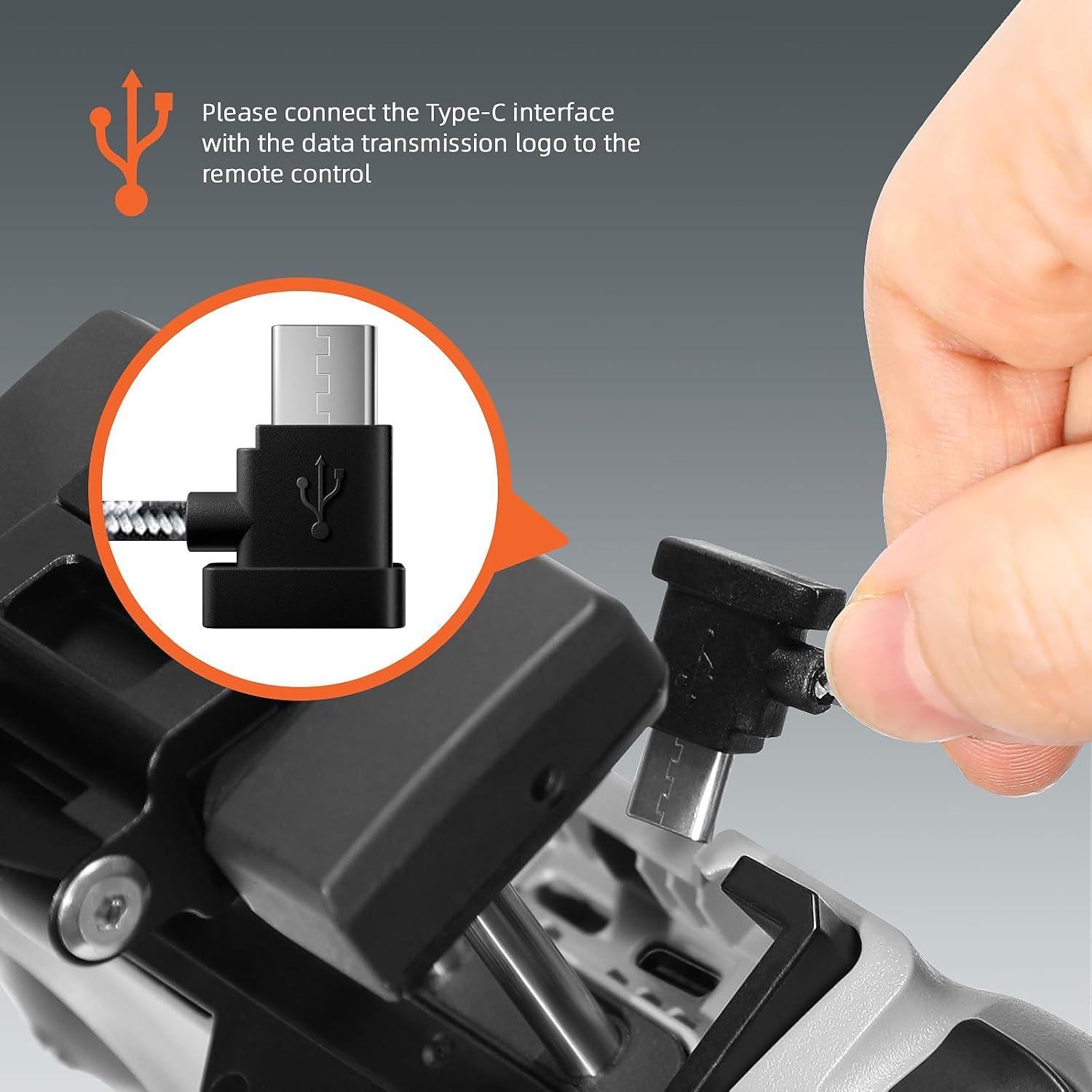 Soporte de Tableta FPVtosky para DJI Mini 5/4/3 Pro - Plegable 7-12"