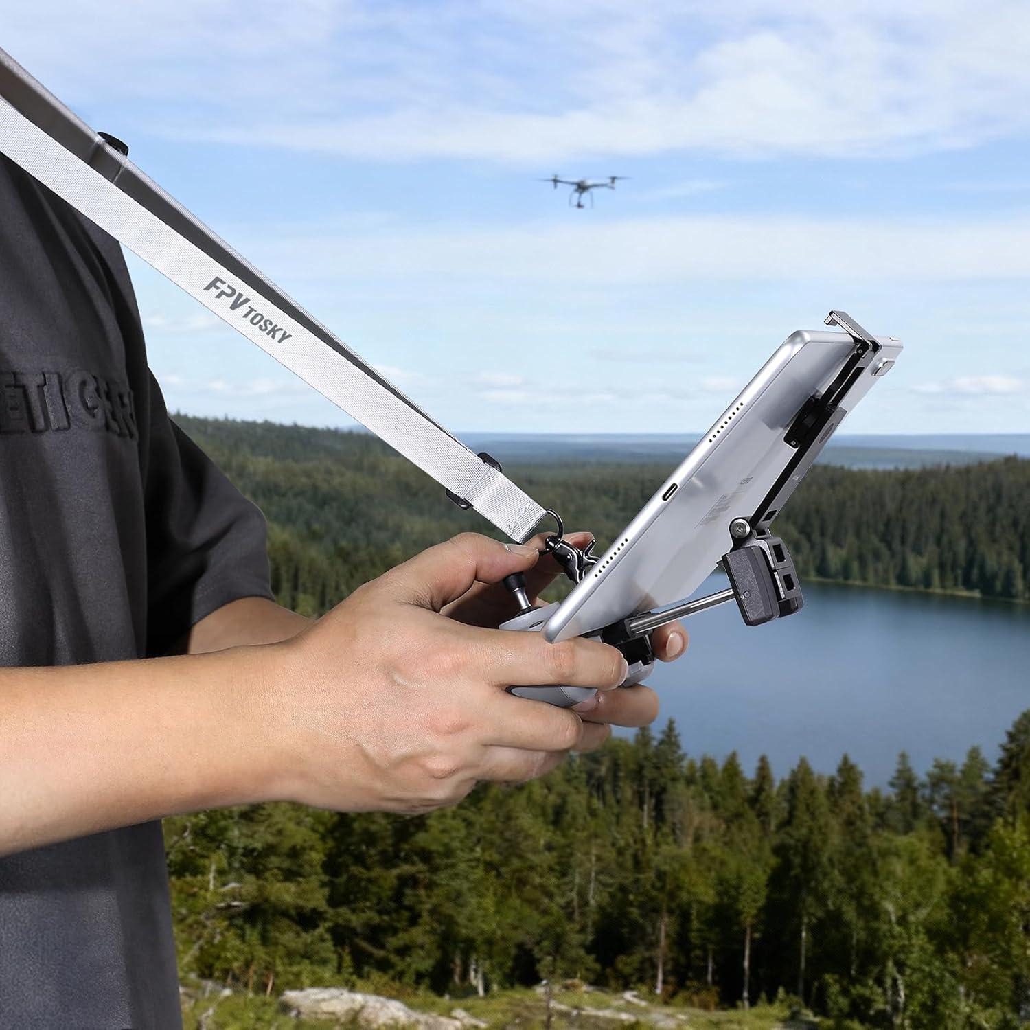 Soporte de Tableta FPVtosky para DJI Mini 5/4/3 Pro - Plegable 7-12"