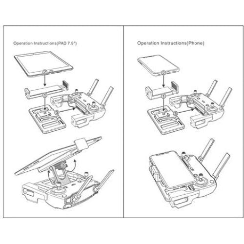 Soporte para Tableta Sunliang Ajustable para Control Remoto DJI