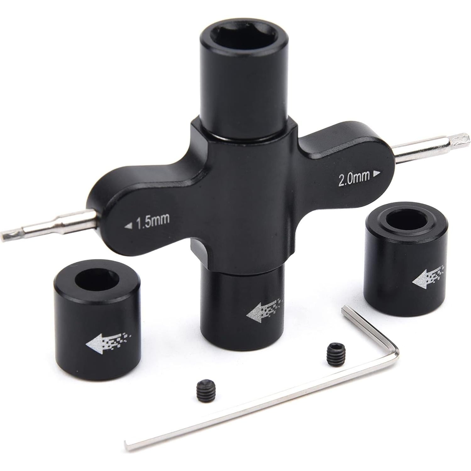 Llave Multifuncional YoungRC M3 M5 para Drones FPV 1.5mm 2.0mm