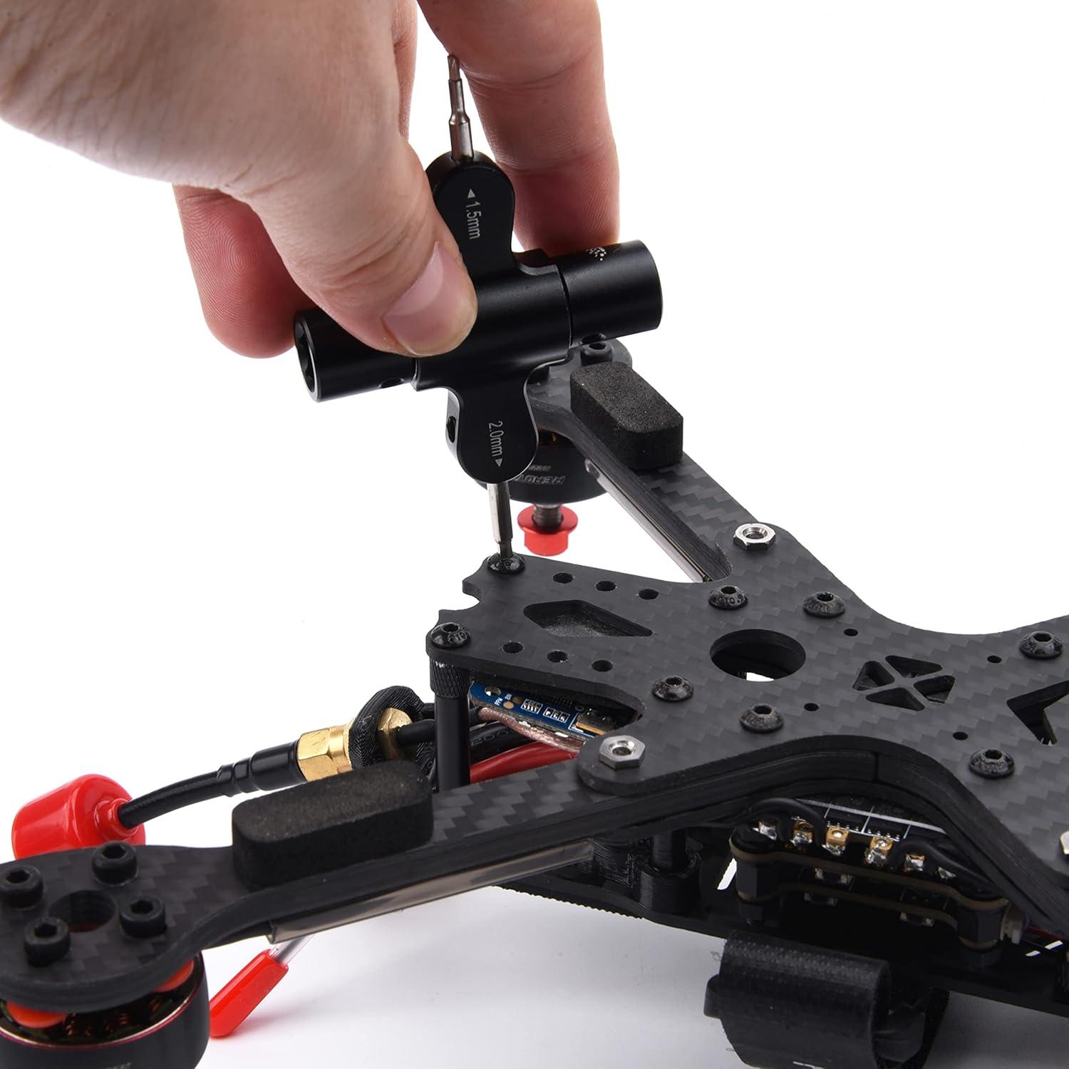 Llave Multifuncional YoungRC M3 M5 para Drones FPV 1.5mm 2.0mm