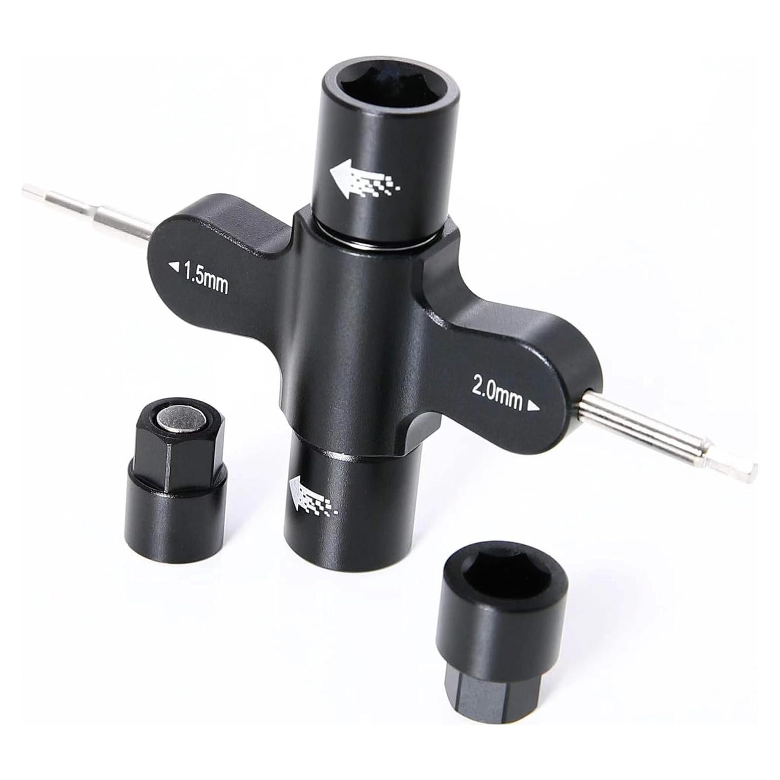 Llave de Vaso Rápida Aluminio CNC GTBRacing 12.7cm