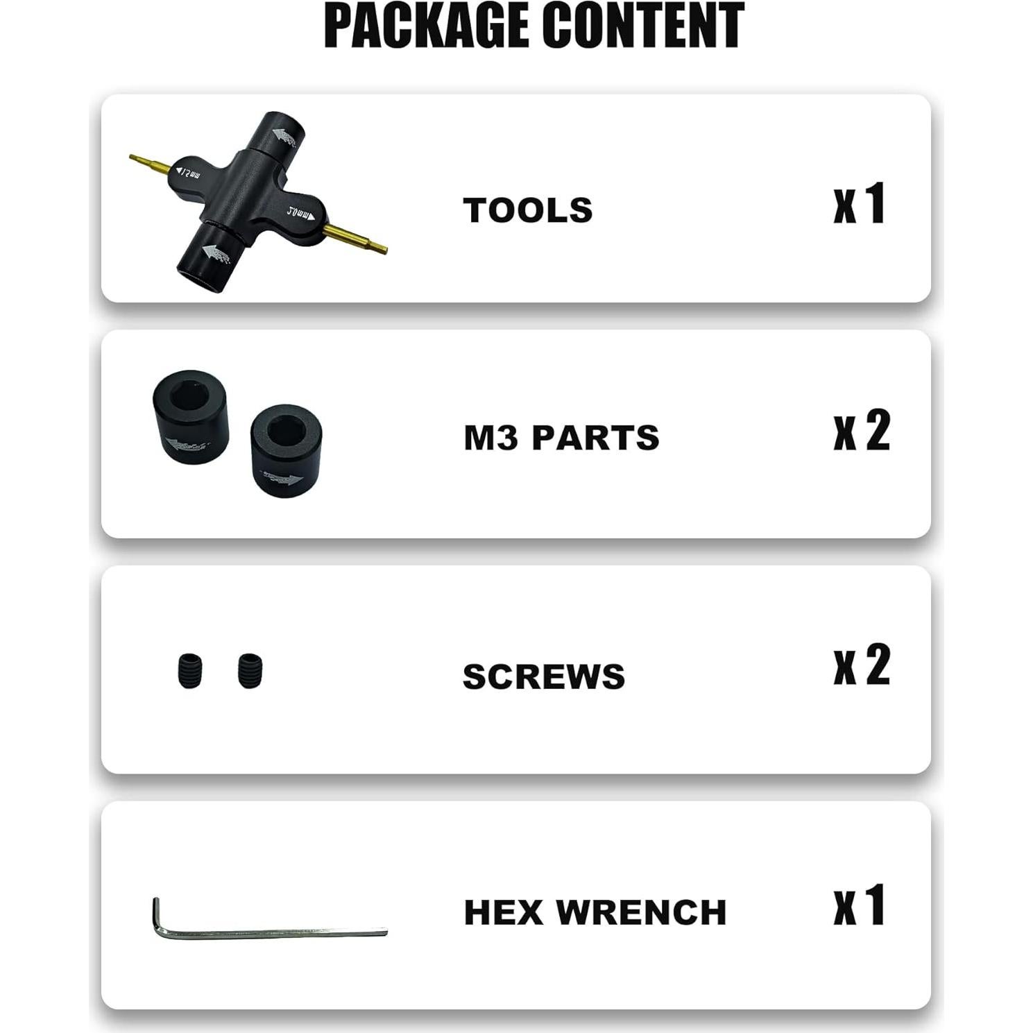 Herramienta Multifuncional HOPLEX para Drones FPV M3 M5 1.5mm 2.0mm