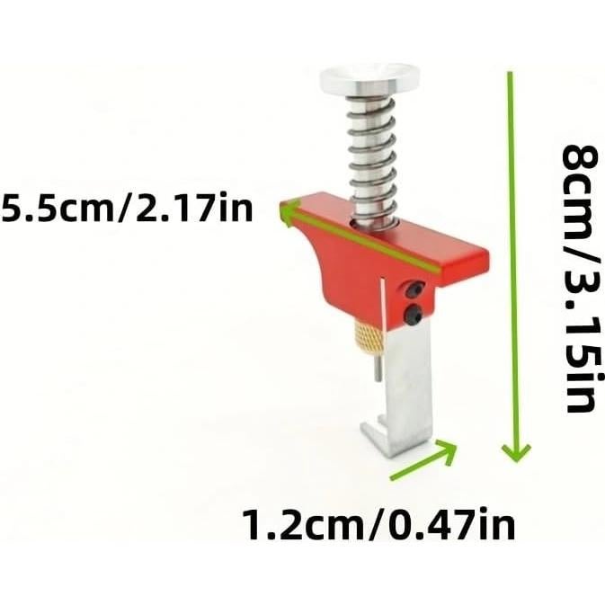Removedor de Hélices de Drone D16/D20 - Aluminio Rojo