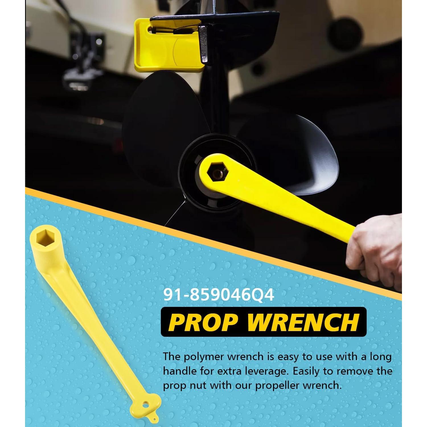 Llave de Hélice y Bloque de Parada Marina Yoursme Amarillo