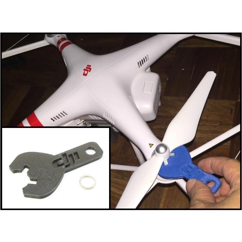Llave de hélice 3D para DJI Phantom 2, 3 y 4 - 5.08 cm
