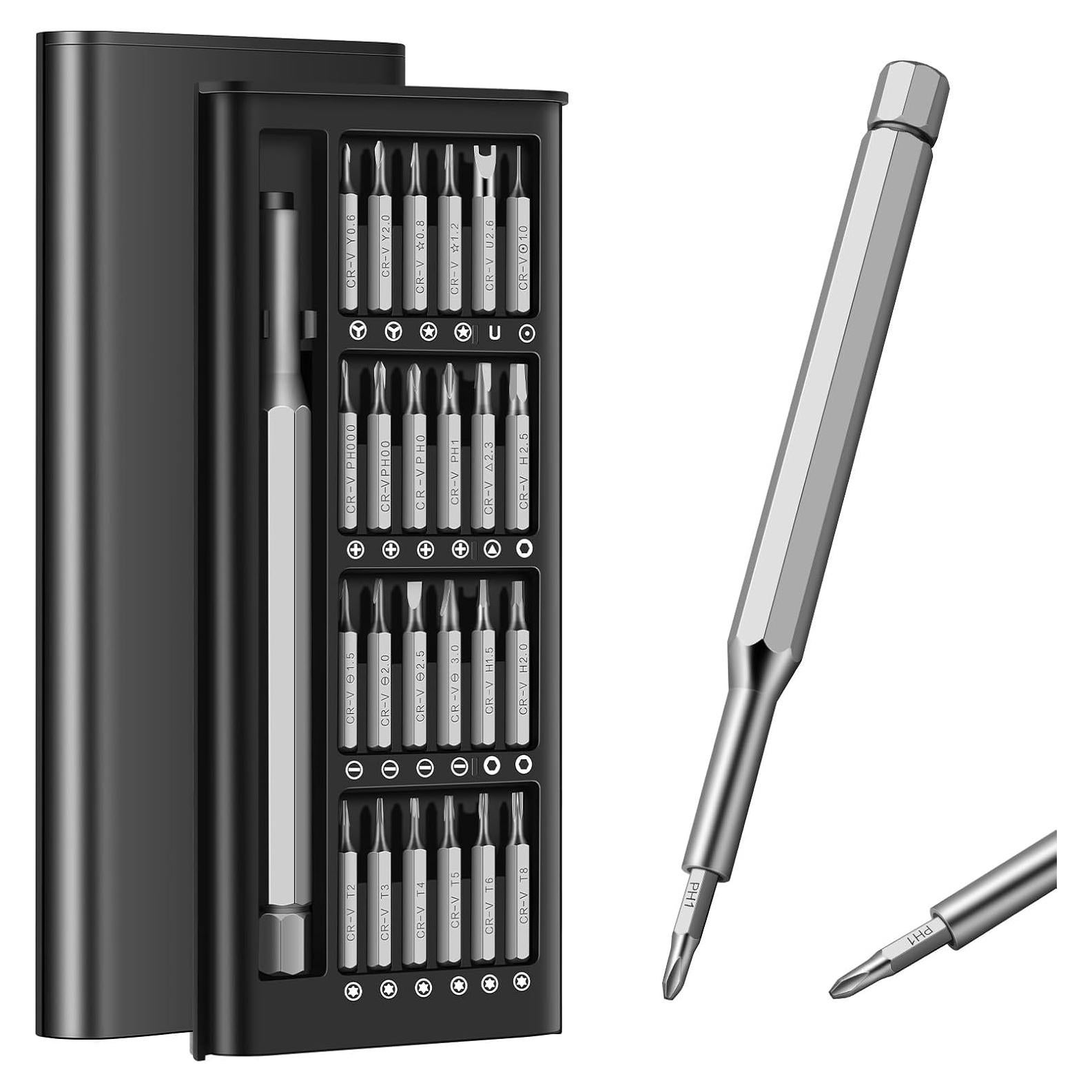 Kit de Destornilladores de Precisión 25 en 1 Dlnope - Acero CR-V