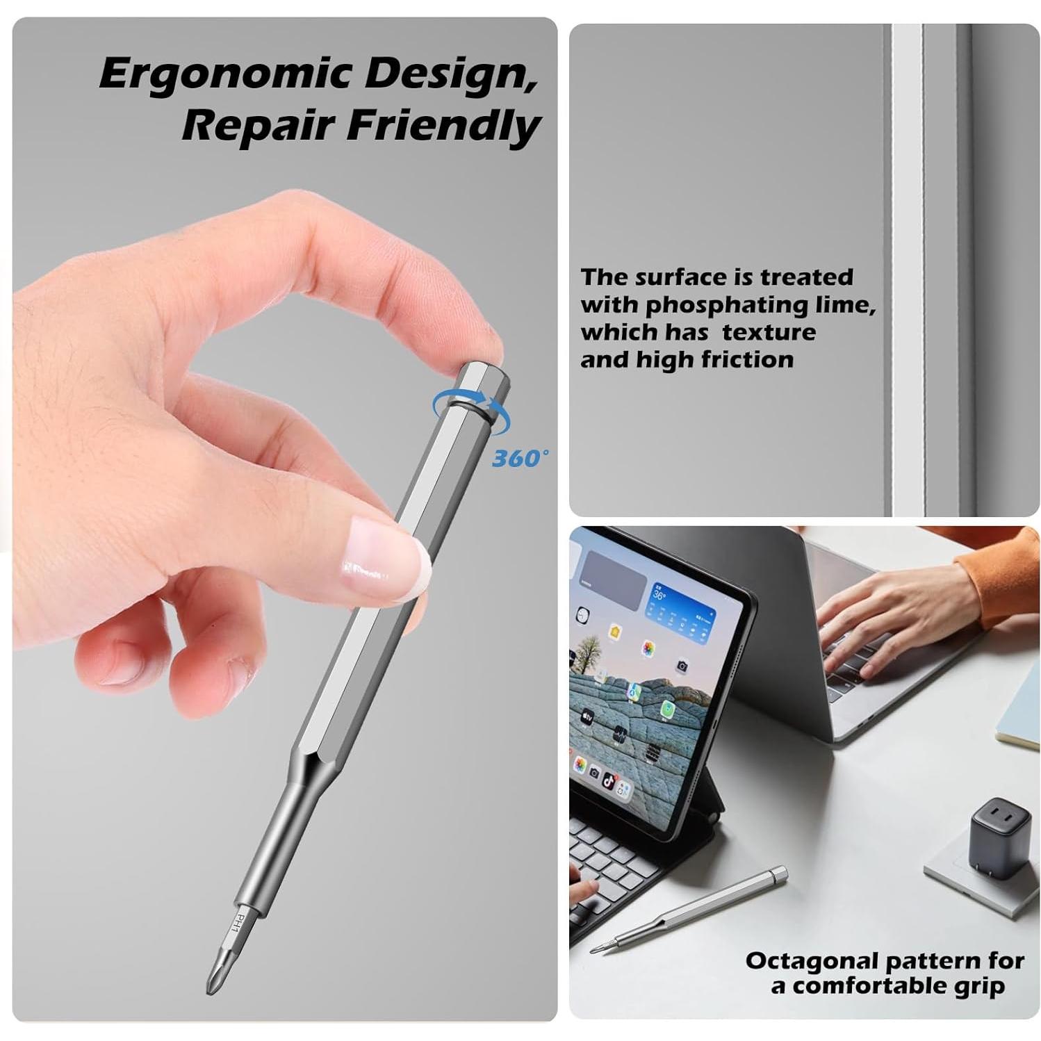 Kit de Destornilladores de Precisión 25 en 1 Dlnope - Acero CR-V