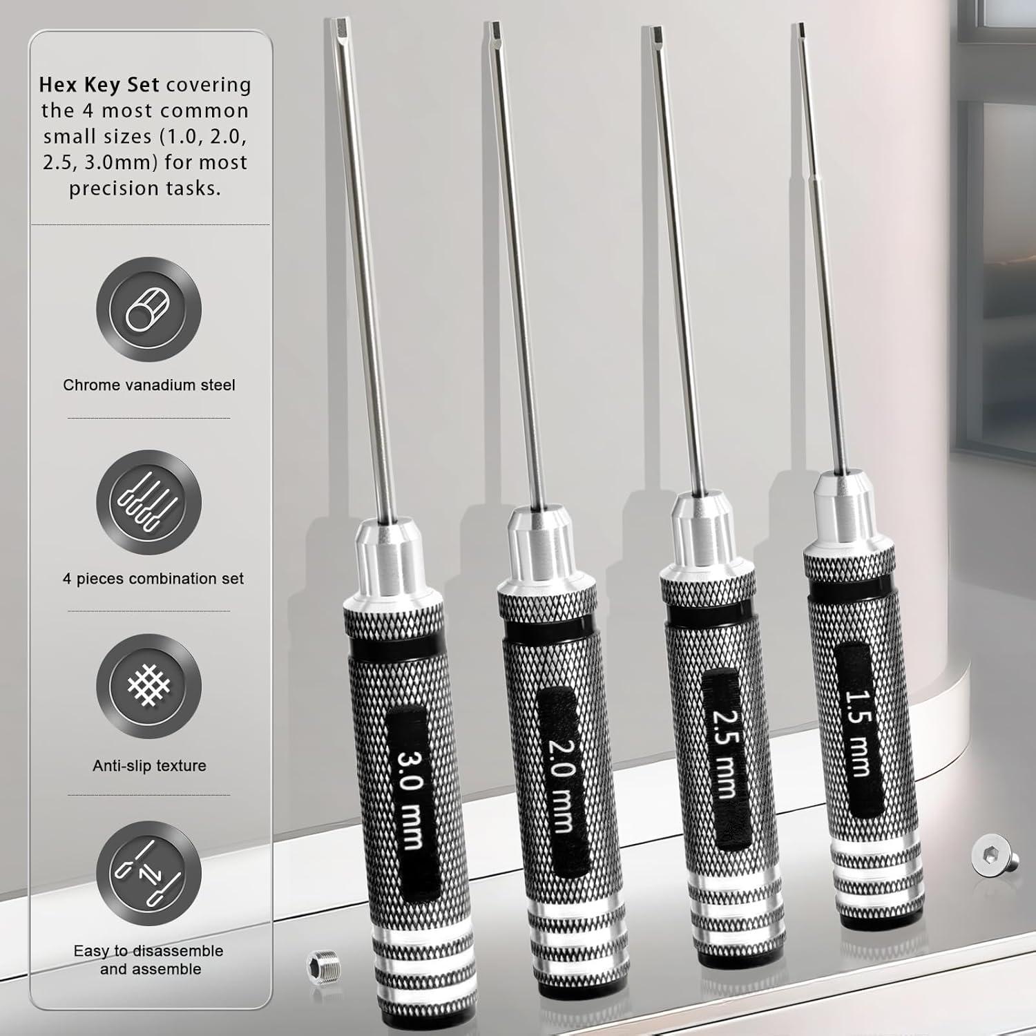 Juego de Destornilladores Hexagonales 1.5-3.0mm Fraizoe RC