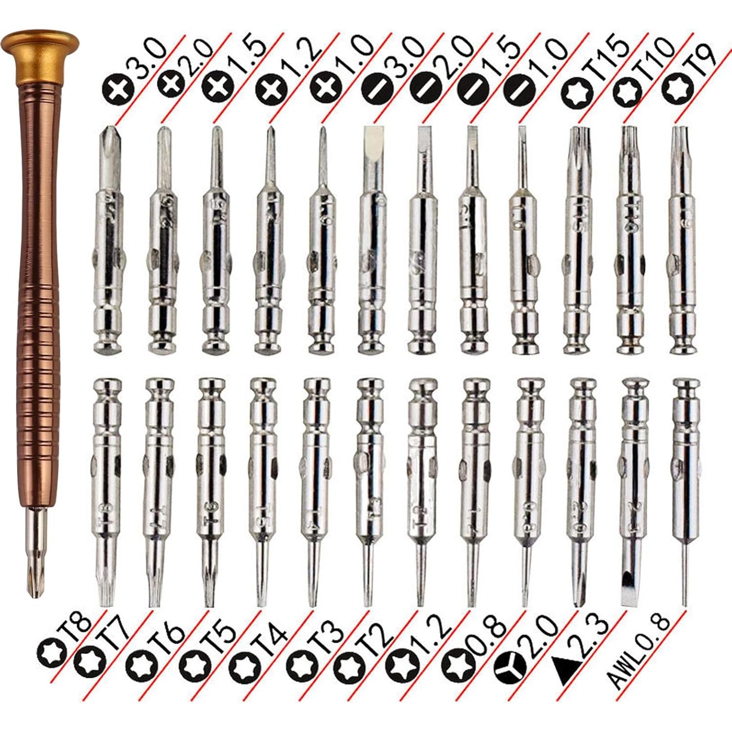 Juego de Destornilladores de Precisión 25 en 1 WONAIER