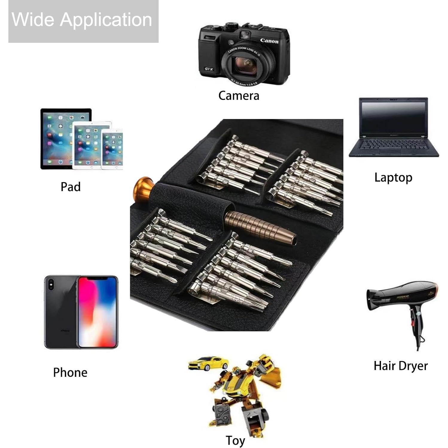 Juego de Destornilladores de Precisión 25 en 1 WONAIER