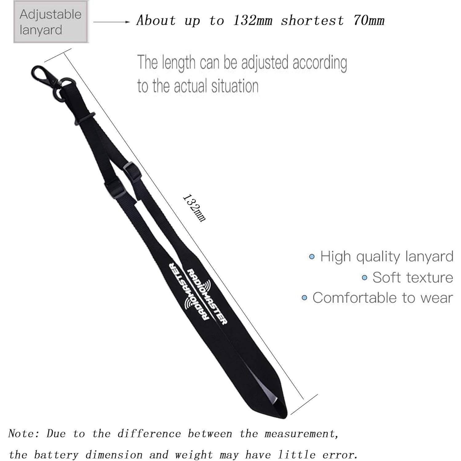 Correa de Cuello Radiomaster Ajustable para Transmisores RC