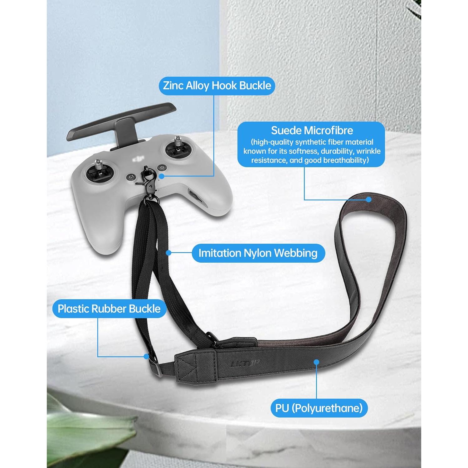 Cinta Ajustable LKTOP para Controlador DJI FPV 125-160 cm