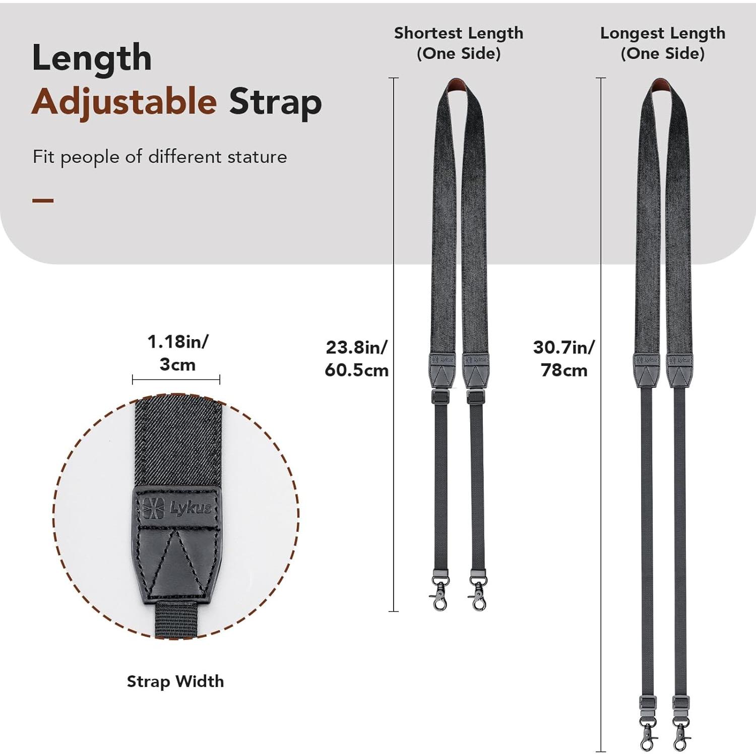 Cinta de Cuello Lykus para Controladores DJI RC - Ajustable