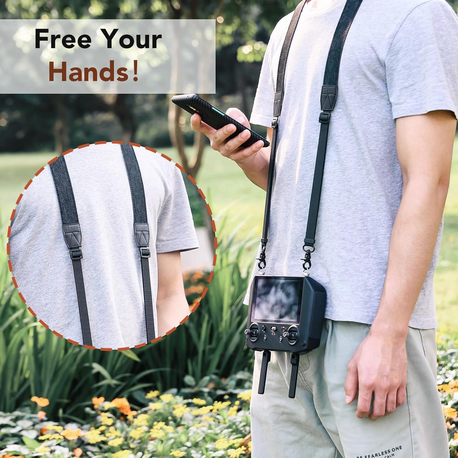 Cinta de Cuello Lykus para Controladores DJI RC - Ajustable