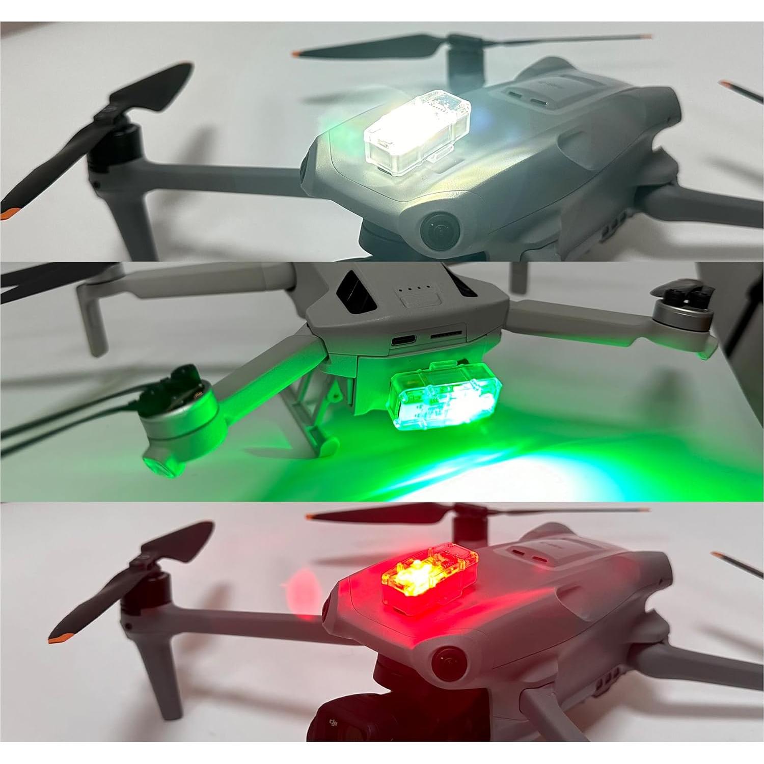 Luces Estroboscópicas LED para Drones LYONGTECH - 3 Colores