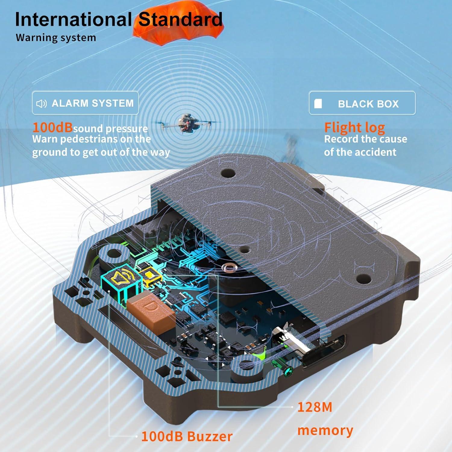Paracaídas Manti 4 para Drones - Seguridad DJI Mavic 3