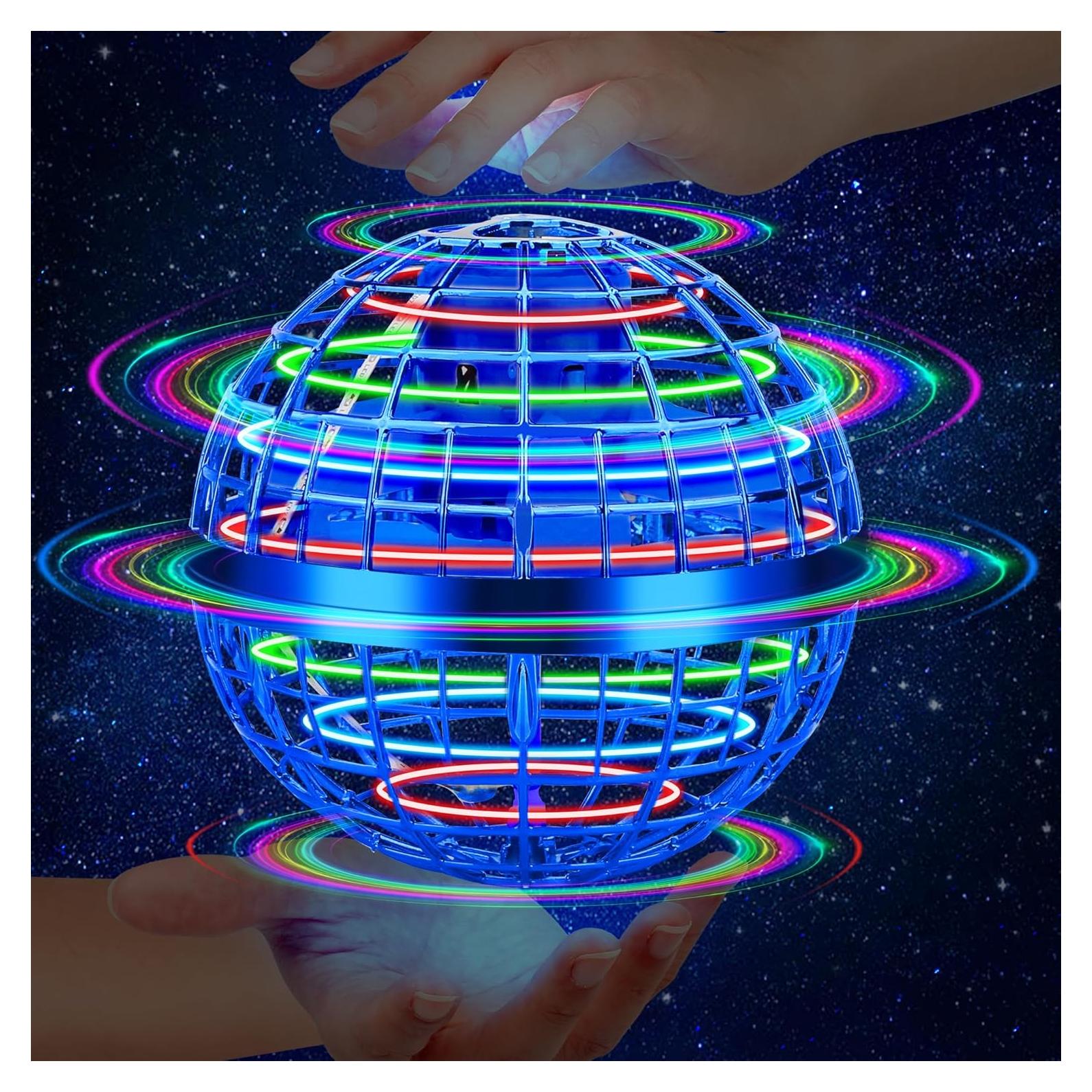 Bola Voladora Vantexi 2025 con Luz LED - Juguete Paracaídas