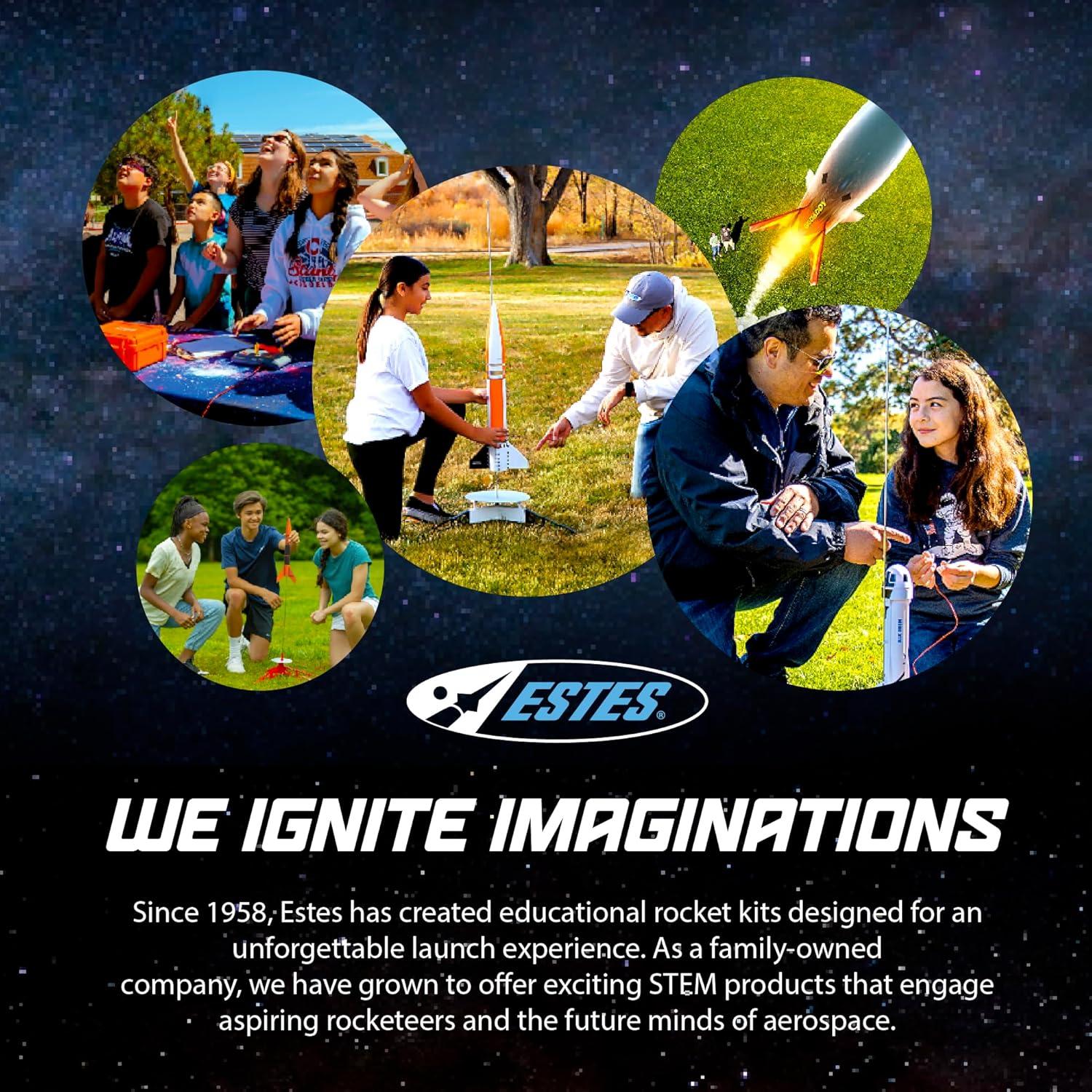 Paracaídas de 38 cm Estes 2265 para Cohetes Modelo