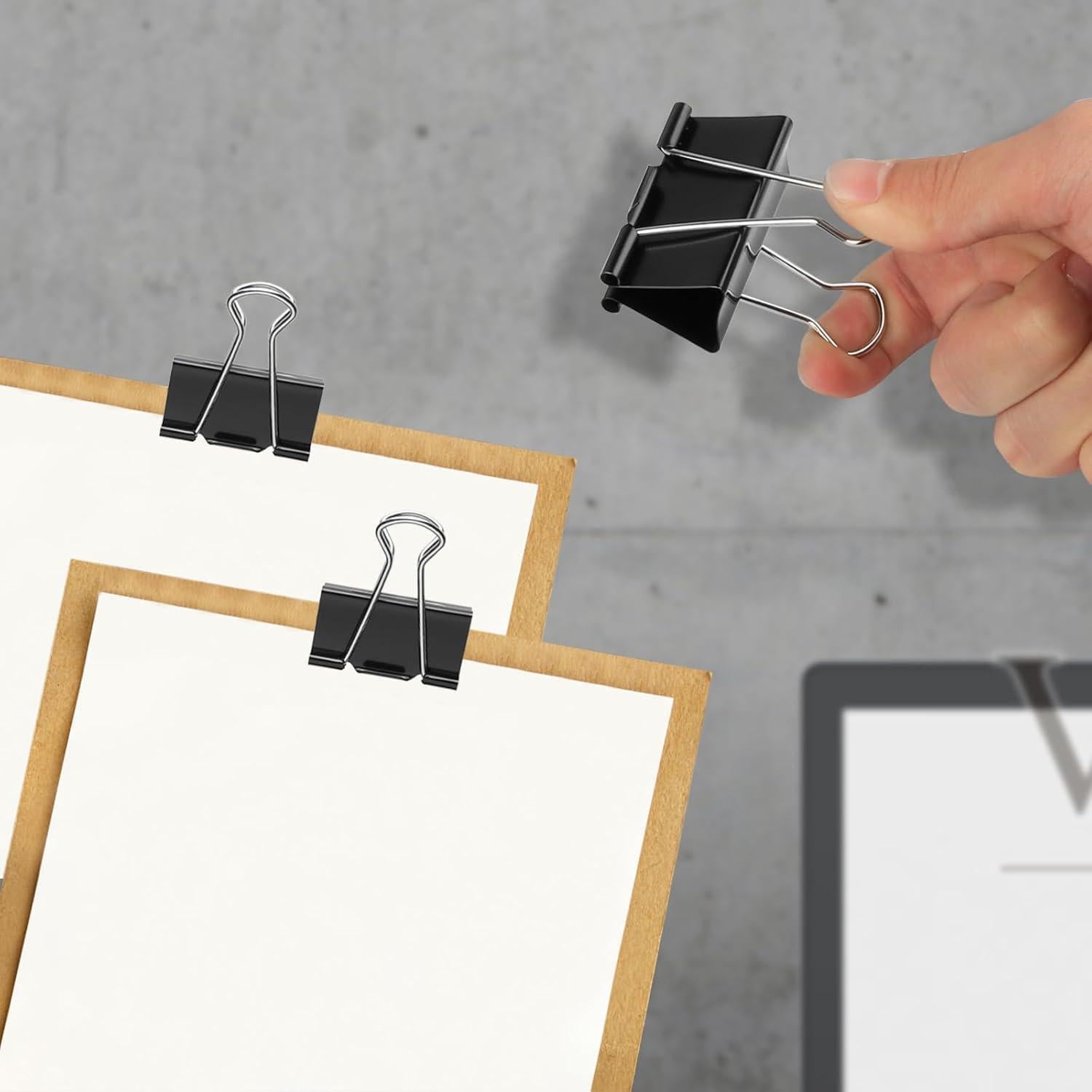 Clips de Encuadernación Pequeños Ufmarine 2.54 cm - 144 Pcs