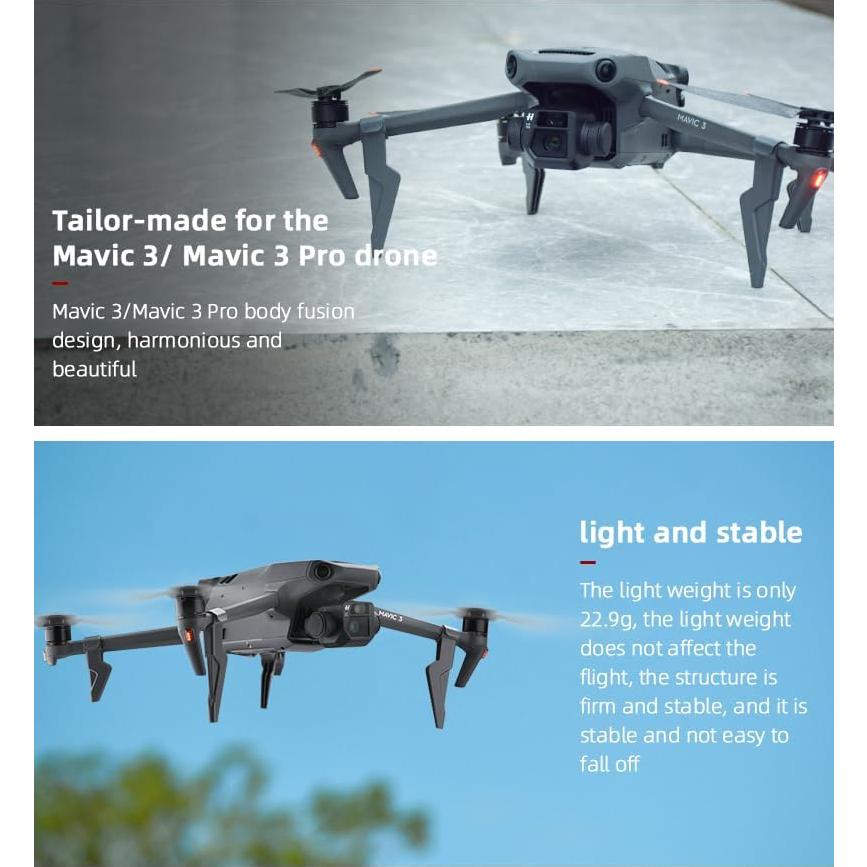 Extensiones de patas de aterrizaje BTG para DJI Mavic 3