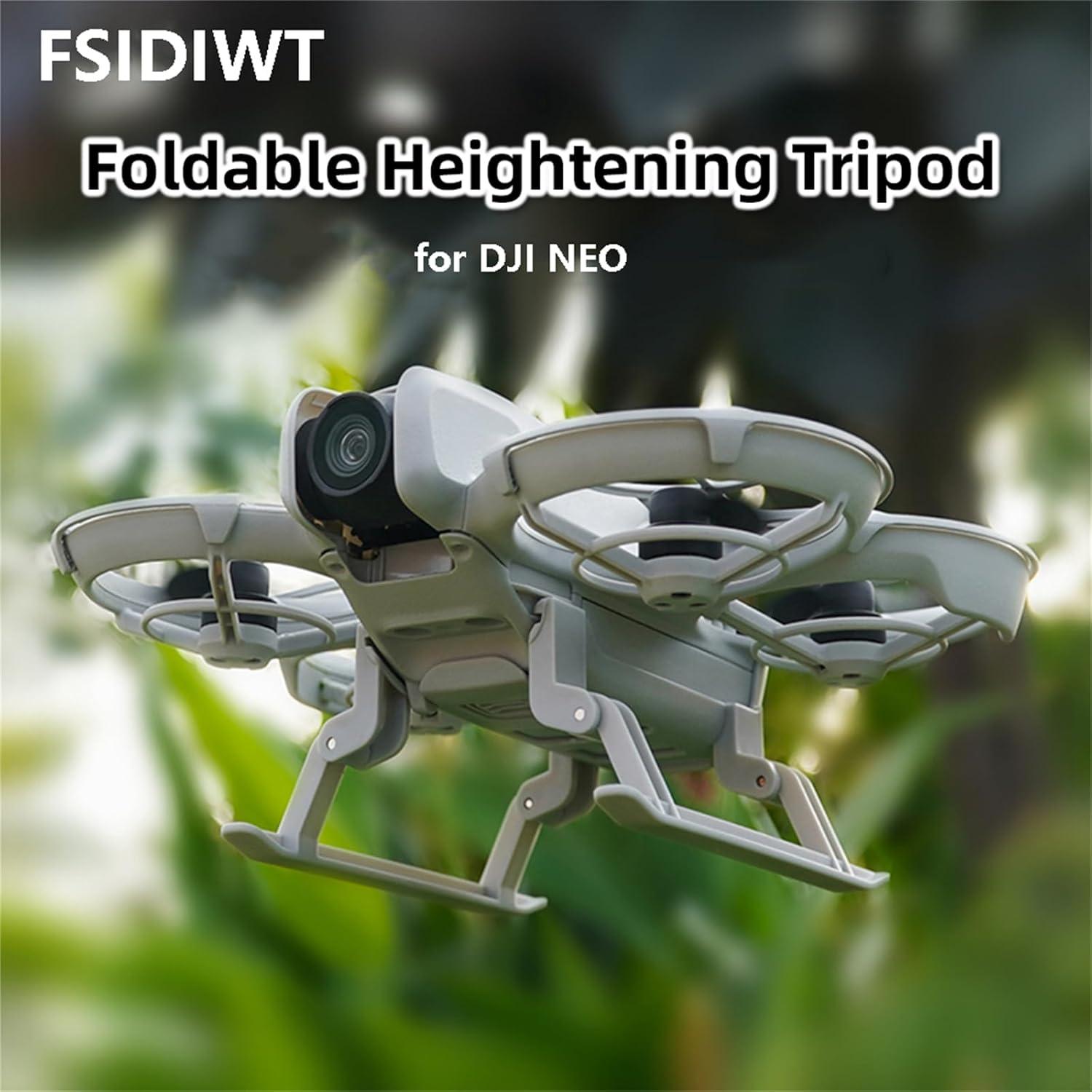 Extensiones de tren de aterrizaje FSIDIWT para dron DJI Neo